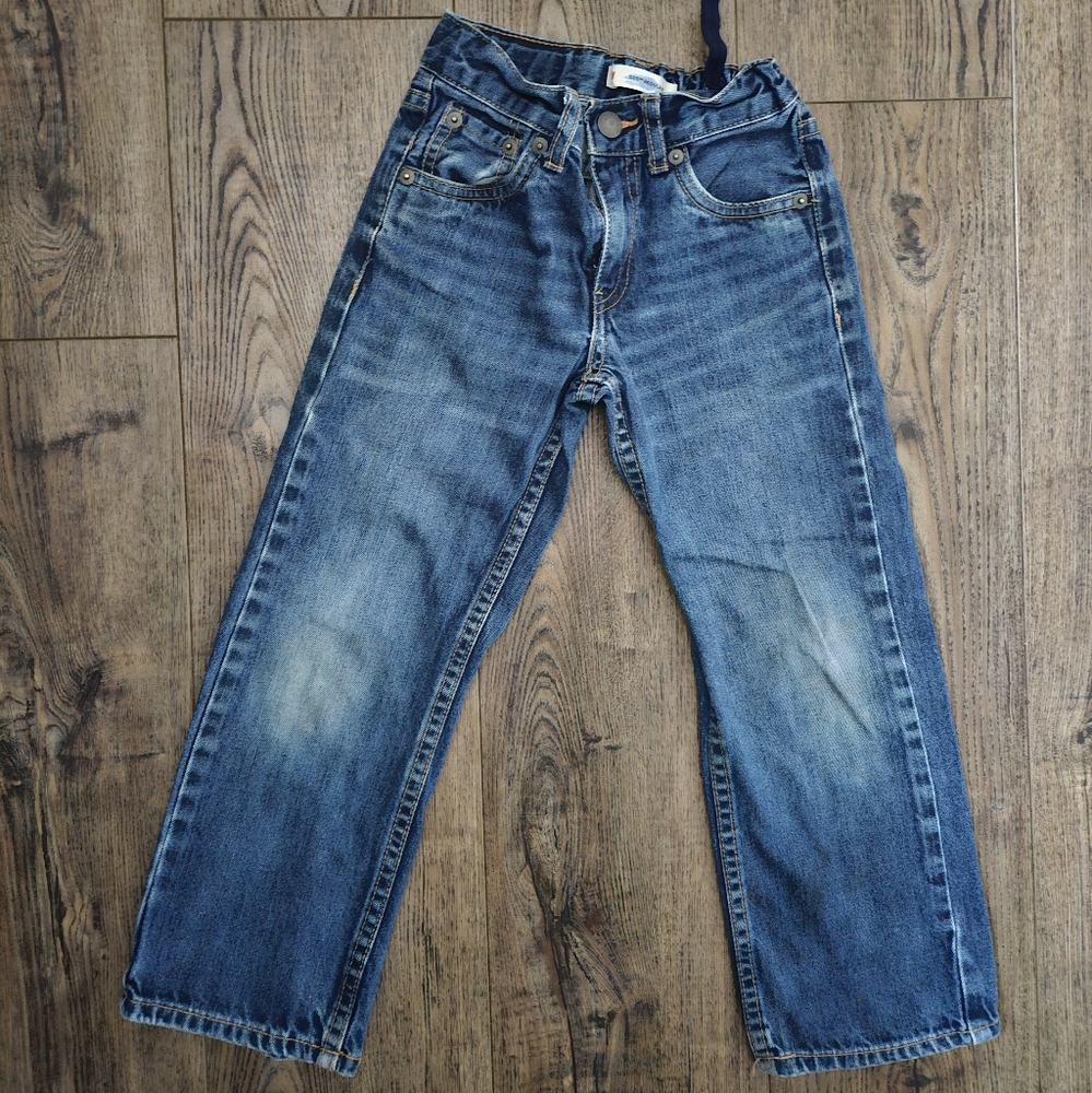Size 6 boy Levi's 505 Regular jeans